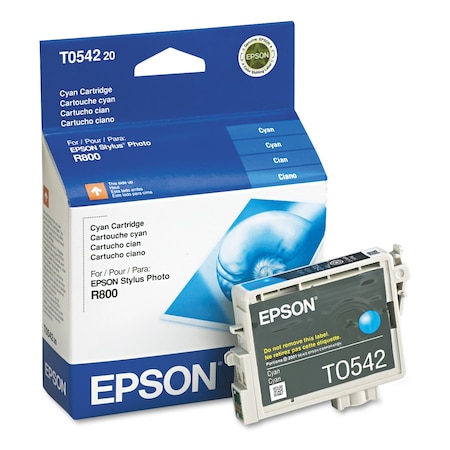 Epson (54) Ink, 400 Page-Yield, Cyan T054220